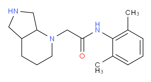 N-(2,6-dimethylphenyl)-2-(octahydro-1H-pyrrolo[3,4-b]pyridin-1-yl)acetamide