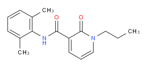 N-(2,6-dimethylphenyl)-2-oxo-1-propyl-1,2-dihydropyridine-3-carboxamide