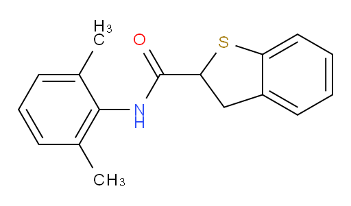 N-(2,6-dimethylphenyl)-2,3-dihydrobenzo[b]thiophene-2-carboxamide