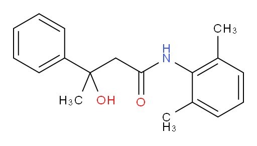 N-(2,6-dimethylphenyl)-3-hydroxy-3-phenylbutanamide