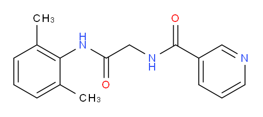 N-(2-((2,6-dimethylphenyl)amino)-2-oxoethyl)nicotinamide
