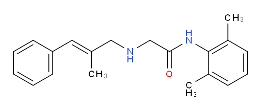 (E)-N-(2,6-dimethylphenyl)-2-((2-methyl-3-phenylallyl)amino)acetamide