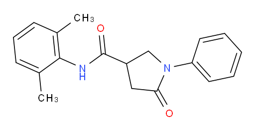 N-(2,6-dimethylphenyl)-5-oxo-1-phenylpyrrolidine-3-carboxamide