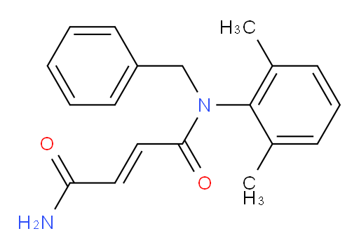 N1-benzyl-N1-(2,6-dimethylphenyl)fumaramide