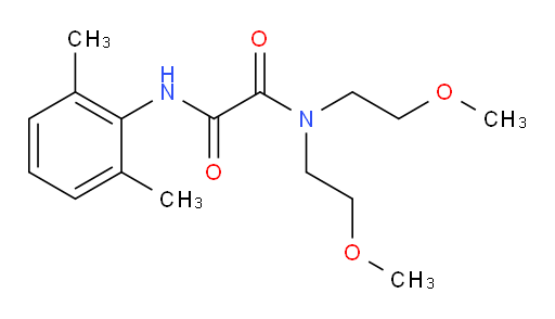 N1-(2,6-dimethylphenyl)-N2,N2-bis(2-methoxyethyl)oxalamide