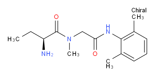 (S)-2-amino-N-(2-((2,6-dimethylphenyl)amino)-2-oxoethyl)-N-methylbutanamide