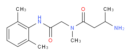 3-amino-N-(2-((2,6-dimethylphenyl)amino)-2-oxoethyl)-N-methylbutanamide