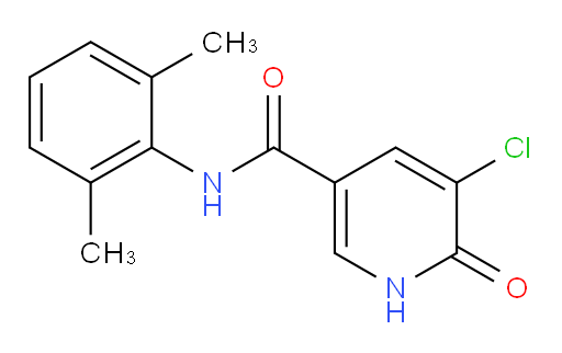 5-chloro-N-(2,6-dimethylphenyl)-6-oxo-1,6-dihydropyridine-3-carboxamide