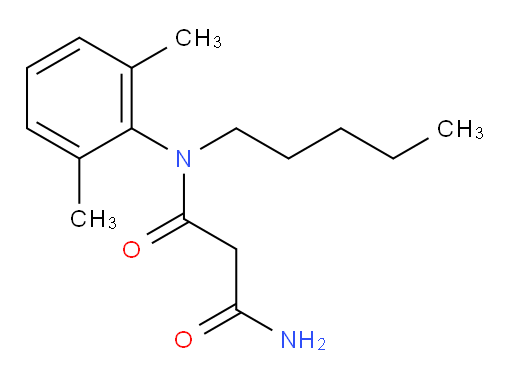 N1-(2,6-dimethylphenyl)-N1-pentylmalonamide