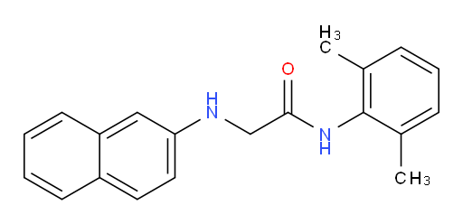 N-(2,6-dimethylphenyl)-2-(naphthalen-2-ylamino)acetamide