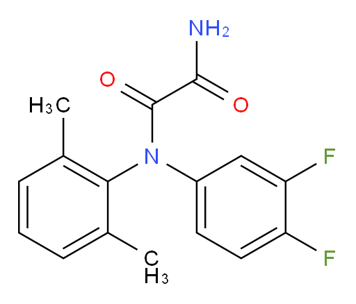 N1-(3,4-difluorophenyl)-N1-(2,6-dimethylphenyl)oxalamide