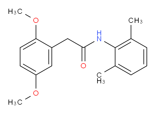 2-(2,5-dimethoxyphenyl)-N-(2,6-dimethylphenyl)acetamide