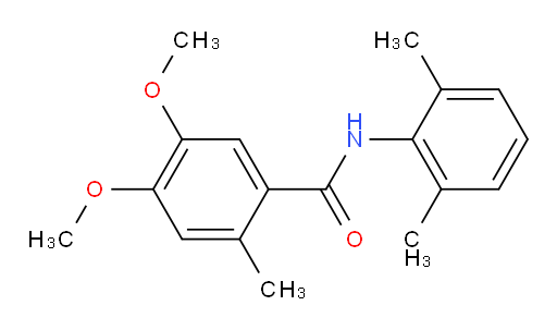 N-(2,6-dimethylphenyl)-4,5-dimethoxy-2-methylbenzamide