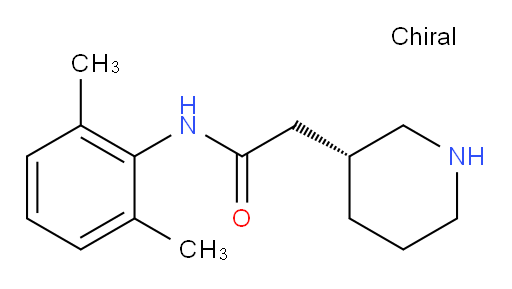 (R)-N-(2,6-dimethylphenyl)-2-(piperidin-3-yl)acetamide