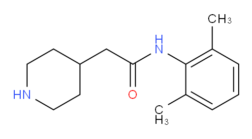 N-(2,6-dimethylphenyl)-2-(piperidin-4-yl)acetamide