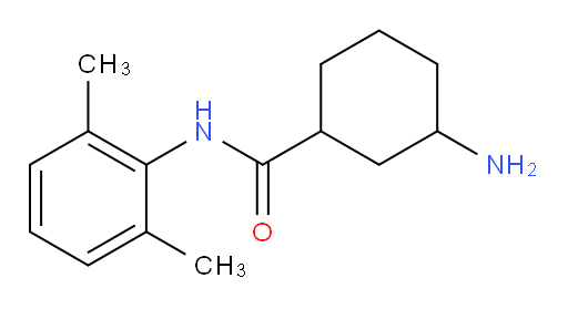 3-amino-N-(2,6-dimethylphenyl)cyclohexanecarboxamide