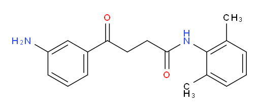 4-(3-aminophenyl)-N-(2,6-dimethylphenyl)-4-oxobutanamide