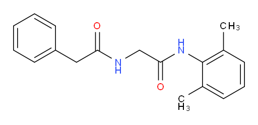 N-(2,6-dimethylphenyl)-2-(2-phenylacetamido)acetamide