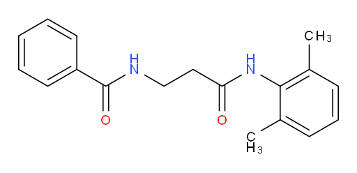 N-(3-((2,6-dimethylphenyl)amino)-3-oxopropyl)benzamide