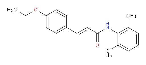 (E)-N-(2,6-dimethylphenyl)-3-(4-ethoxyphenyl)acrylamide