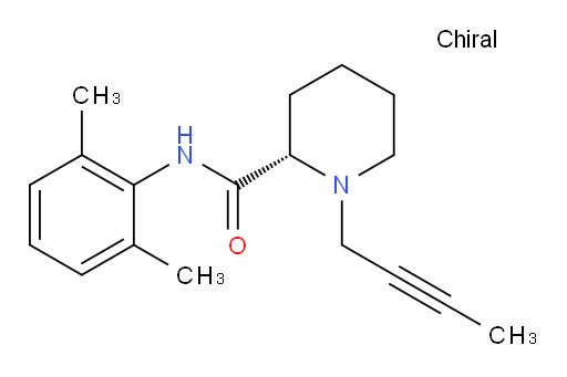 (S)-1-(but-2-yn-1-yl)-N-(2,6-dimethylphenyl)piperidine-2-carboxamide