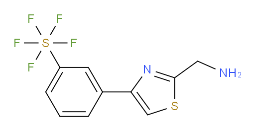 [3-[2-(Aminomethyl)-4-thiazolyl]phenyl]sulfur pentafluoride