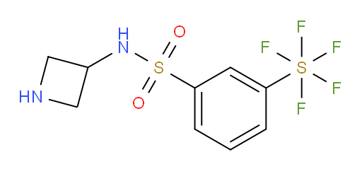 [3-[(3-Azetidinylamino)sulfonyl]phenyl]sulfur pentafluoride