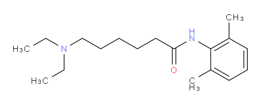 6-(diethylamino)-N-(2,6-dimethylphenyl)hexanamide