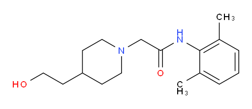 N-(2,6-dimethylphenyl)-2-(4-(2-hydroxyethyl)piperidin-1-yl)acetamide