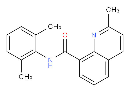 N-(2,6-dimethylphenyl)-2-methylquinoline-8-carboxamide