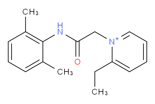 1-(2-((2,6-dimethylphenyl)amino)-2-oxoethyl)-2-ethylpyridin-1-ium
