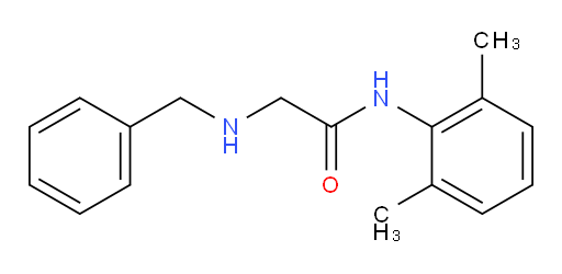 2-(benzylamino)-N-(2,6-dimethylphenyl)acetamide