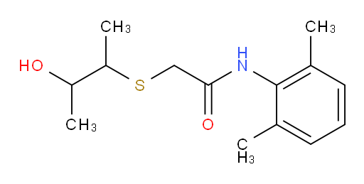 N-(2,6-dimethylphenyl)-2-((3-hydroxybutan-2-yl)thio)acetamide