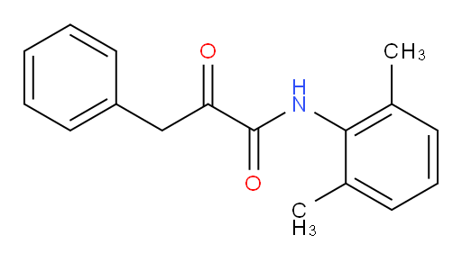 N-(2,6-dimethylphenyl)-2-oxo-3-phenylpropanamide