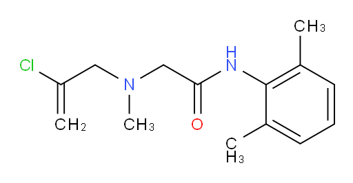 2-((2-chloroallyl)(methyl)amino)-N-(2,6-dimethylphenyl)acetamide