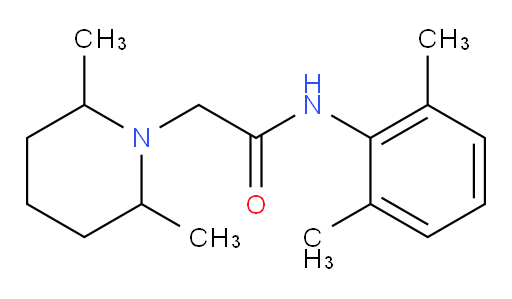 N-(2,6-dimethylphenyl)-2-(2,6-dimethylpiperidin-1-yl)acetamide