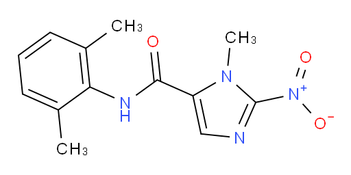 N-(2,6-dimethylphenyl)-1-methyl-2-nitro-1H-imidazole-5-carboxamide