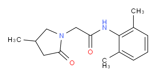 N-(2,6-dimethylphenyl)-2-(4-methyl-2-oxopyrrolidin-1-yl)acetamide