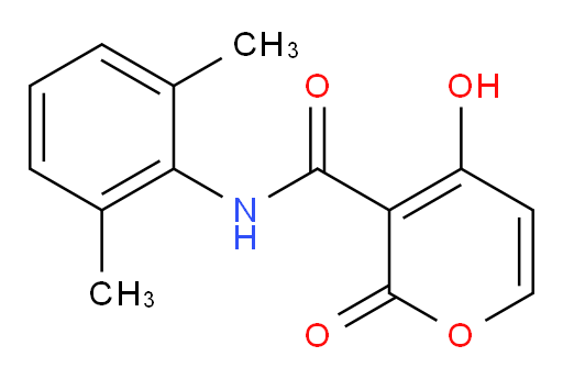 N-(2,6-dimethylphenyl)-4-hydroxy-2-oxo-2H-pyran-3-carboxamide