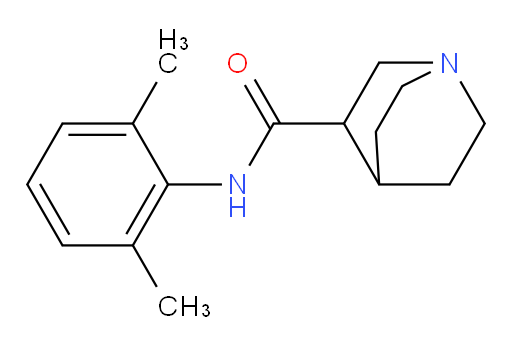 N-(2,6-dimethylphenyl)quinuclidine-3-carboxamide