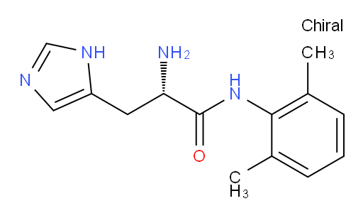 (S)-2-amino-N-(2,6-dimethylphenyl)-3-(1H-imidazol-5-yl)propanamide