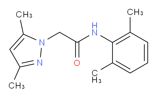 2-(3,5-dimethyl-1H-pyrazol-1-yl)-N-(2,6-dimethylphenyl)acetamide