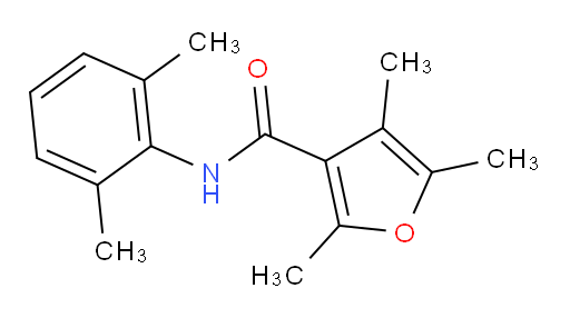 N-(2,6-dimethylphenyl)-2,4,5-trimethylfuran-3-carboxamide