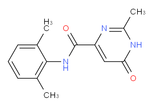 N-(2,6-dimethylphenyl)-2-methyl-6-oxo-1,6-dihydropyrimidine-4-carboxamide