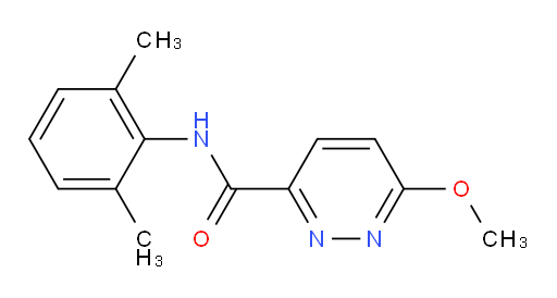 N-(2,6-dimethylphenyl)-6-methoxypyridazine-3-carboxamide
