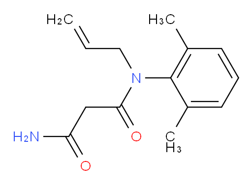 N1-allyl-N1-(2,6-dimethylphenyl)malonamide