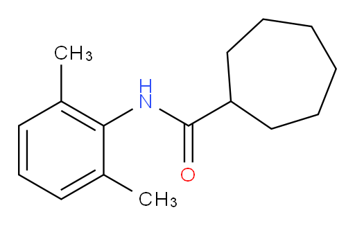 N-(2,6-dimethylphenyl)cycloheptanecarboxamide