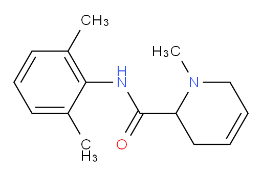 N-(2,6-dimethylphenyl)-1-methyl-1,2,3,6-tetrahydropyridine-2-carboxamide