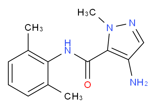 4-amino-N-(2,6-dimethylphenyl)-1-methyl-1H-pyrazole-5-carboxamide