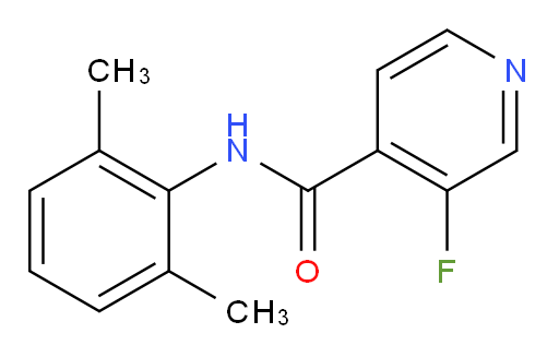 N-(2,6-dimethylphenyl)-3-fluoroisonicotinamide